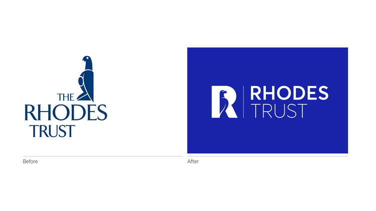 國際獎學(xué)金慈善機構(gòu)Rhodes Trust重塑品牌定位和vi形象設(shè)計