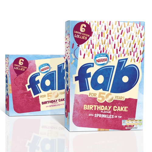 雀巢旗下Fab食品簡(jiǎn)潔視覺形象設(shè)計(jì)和限量版包裝設(shè)計(jì)