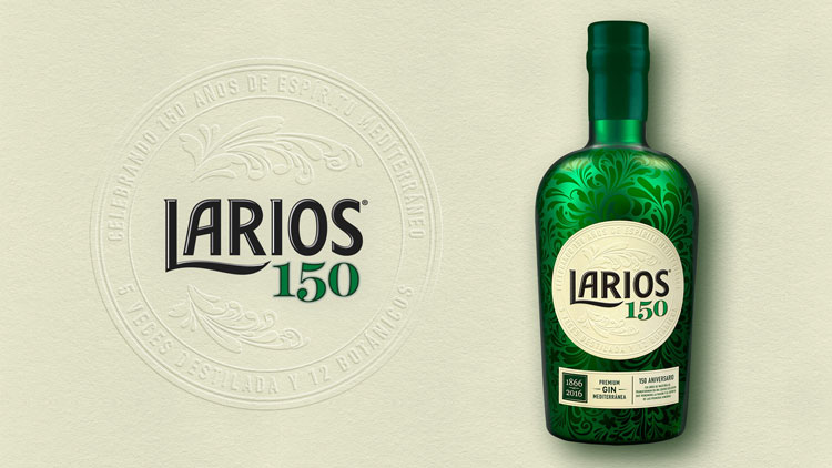Larios Gin特別版瓶包裝設(shè)計