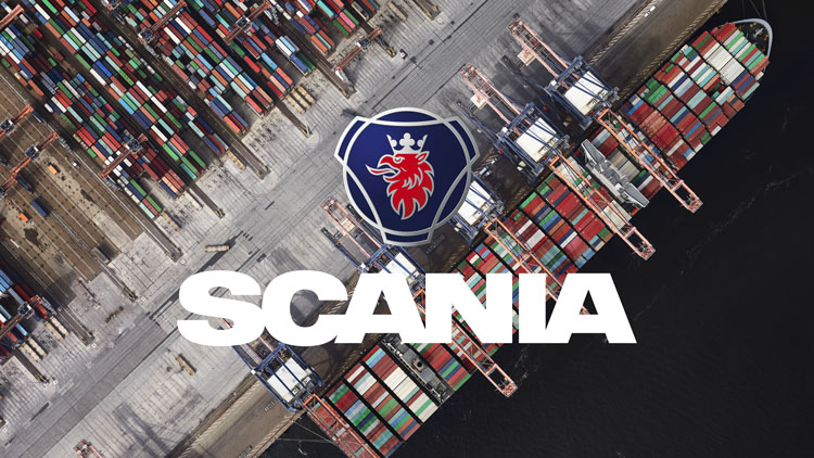 瑞典卡車和巴士制造商Scania企業(yè)形象設(shè)計(jì),logo設(shè)計(jì)